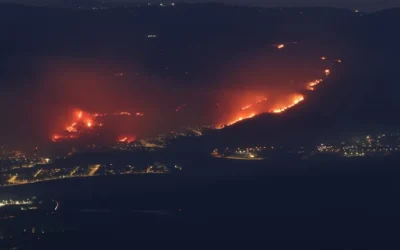More on fires burning in northern Israel