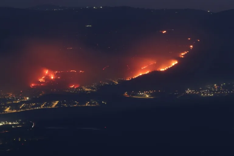 More on fires burning in northern Israel
