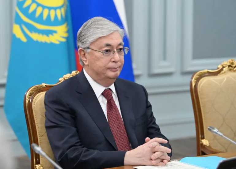 Kazakh president says Gaza humanitarian situation close to ‘catastrophic’ levels