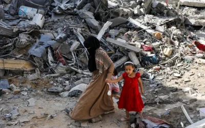 At least five killed in Israeli attacks as Gaza hospitals appeal for help