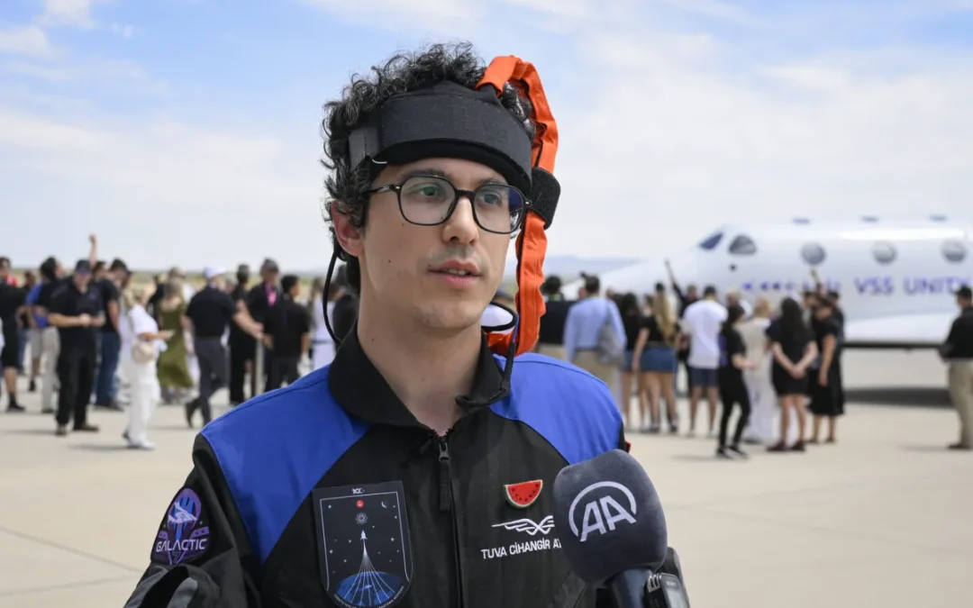 2nd Turkish space traveler expresses sorrow over suffering of Palestinians