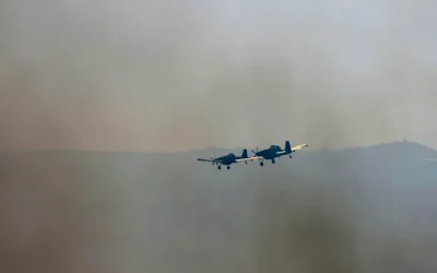 30 firefighting teams battling fires in Israel’s north