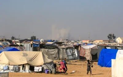 Israeli military bombardments turning southern Gaza cities to rubble