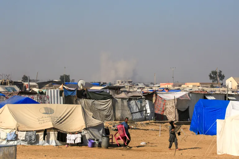  Israeli military bombardments turning southern Gaza cities to rubble