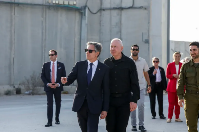 Israeli defence chief arrives in US for first time since ICC arrest warrant request
