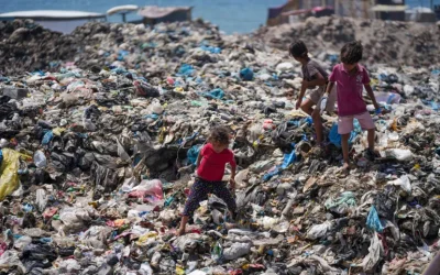 Sleepless nights as bugs fill tents where people live surrounded by rubbish, sewage