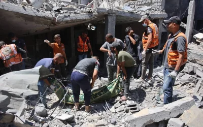 Over 120 Palestinian bodies recovered 2 days after Israeli occupation forces left Jabalia camp