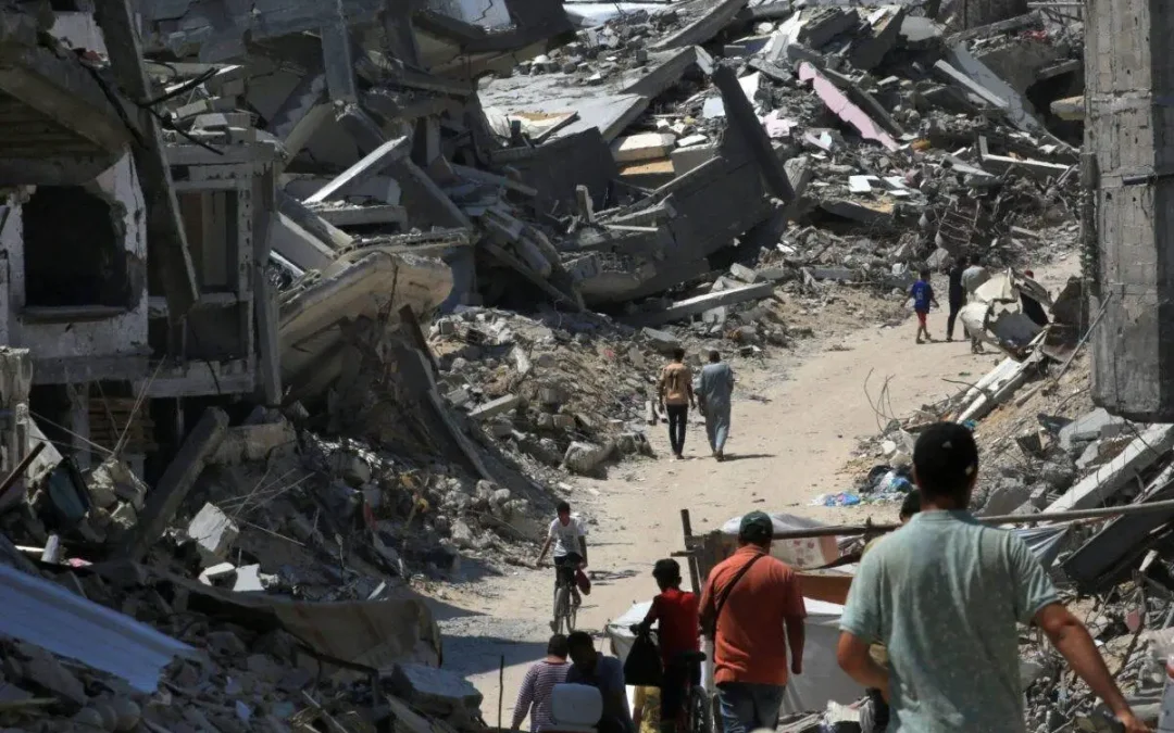 4 Palestinians killed in Israeli strike on UN training center in Gaza