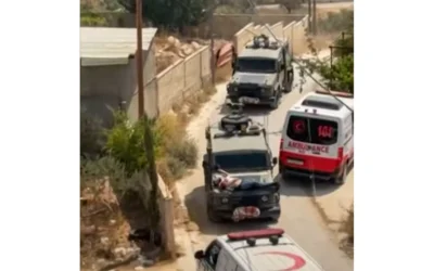 Israeli forces strap injured Palestinian to vehicle to use as human shield