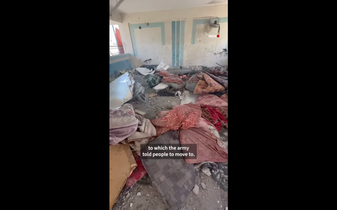 US-Made bomb used in Israel’s deadly Gaza school strike
