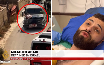 ‘I had hoped to be dead,’ says Palestinian man who was tied to front of Israeli jeep