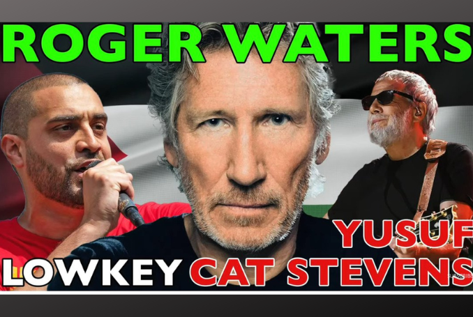 ‘Rock for Palestine’ – Roger Waters, Yusuf Islam and Lowkey in Concert for Gaza