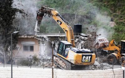 Israeli army razes five Palestinian homes in Jericho