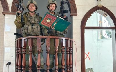 Israeli occupation soldiers deliberately desecrate mosques, copies of Quran and Islamic holy sites