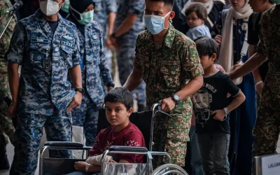 Palestinians wounded by Israeli aggression arrive in Malaysia for treatment