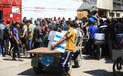 Israel hindering humanitarian aid doubled in July, blocking critical aid to Gaza: UN