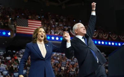 Tim Walz for US Veep: Barely noticed and barely noticeable