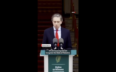 Ireland recognises Palestinian state
