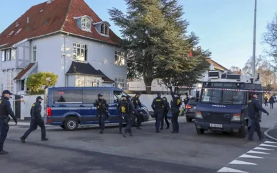 Danish police detain three people after blasts near Israel Embassy