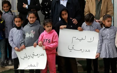 Students describe attack by illegal settlers on West Bank elementary school