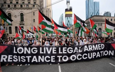 Canada party defends candidate’s use of Palestinian flag on election pamphlet