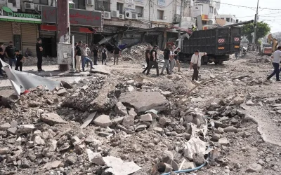 Israel turns the West Bank into rubble
