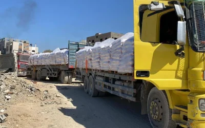 Food aid to Gaza falls as Israel sets new aid rule – sources