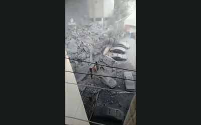 Israeli air attack on Beirut kills 14 as cross-border fire intensifies