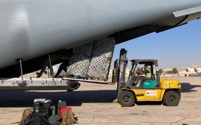 Belgium sends over 500 tents to Gaza