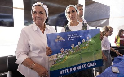 ‘Copy-paste the West Bank to Gaza’: Hundreds join Gaza resettlement event
