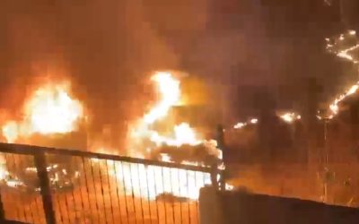 Israeli settlers torch Palestinian vehicles in Ramallah