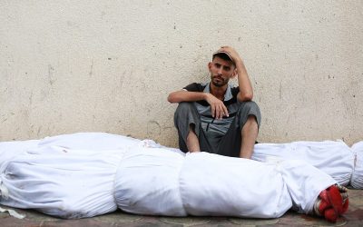 ‘The smell of death and blood wafts throughout Jabalia camp